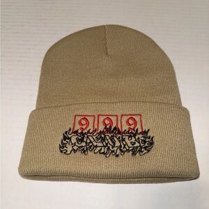 EXCLUSIVE 999 CLUB JUICE WRLD BEANIE - Tan - Brand New / DS